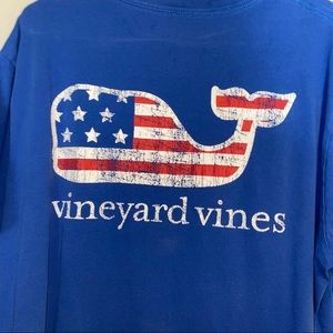 Vineyard Vines American Flag Shirt